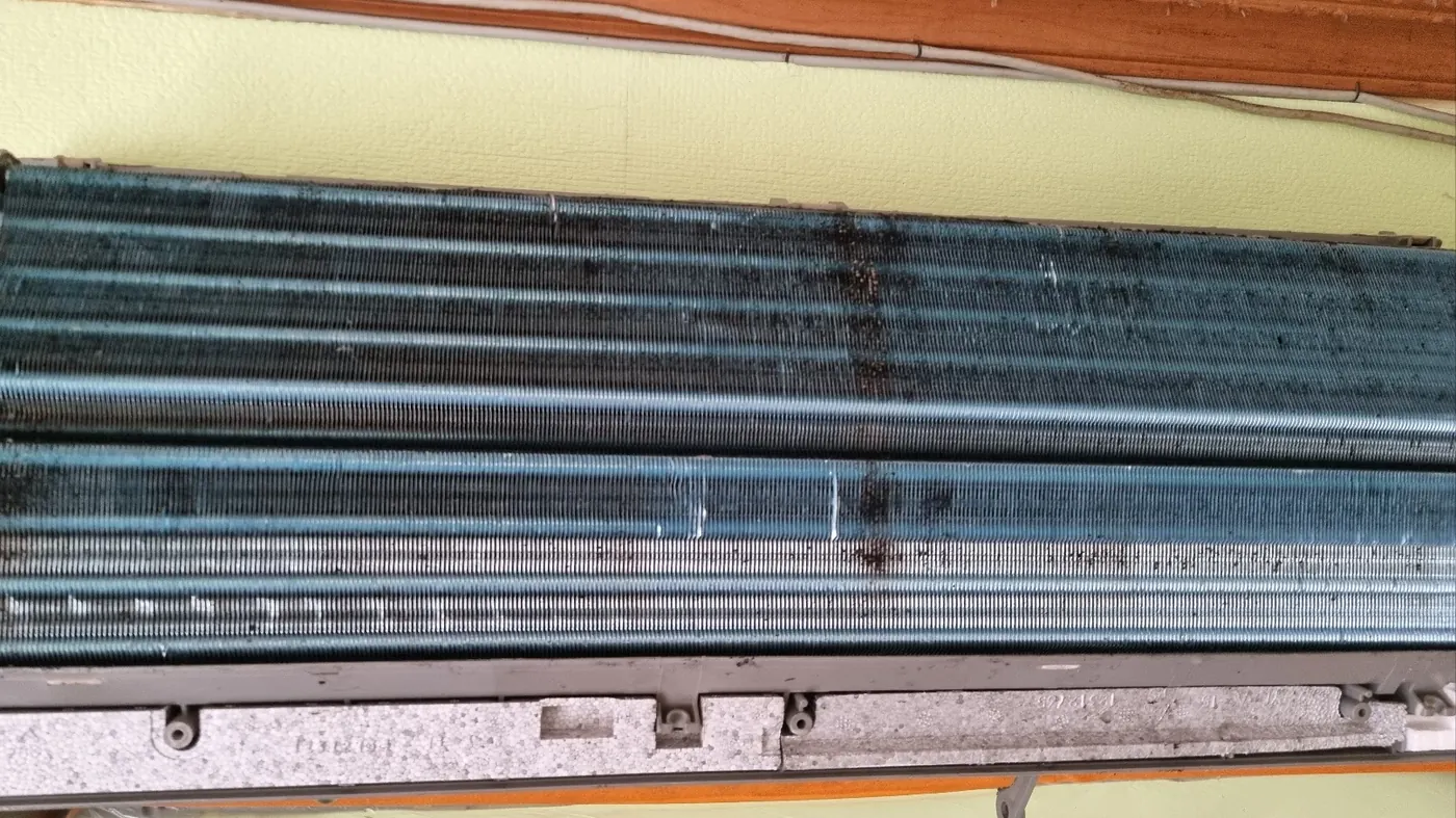 필터·핀 오염 — 대평동 에어컨청소 현장
