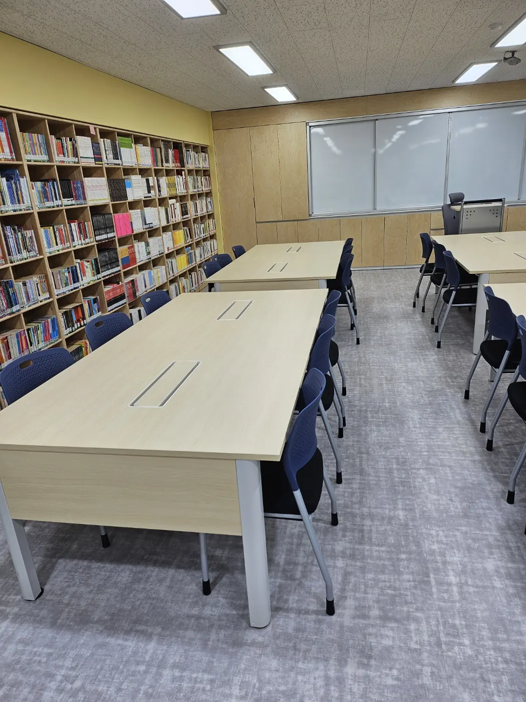 도서관 정리 — 세종시 학교청소 현장